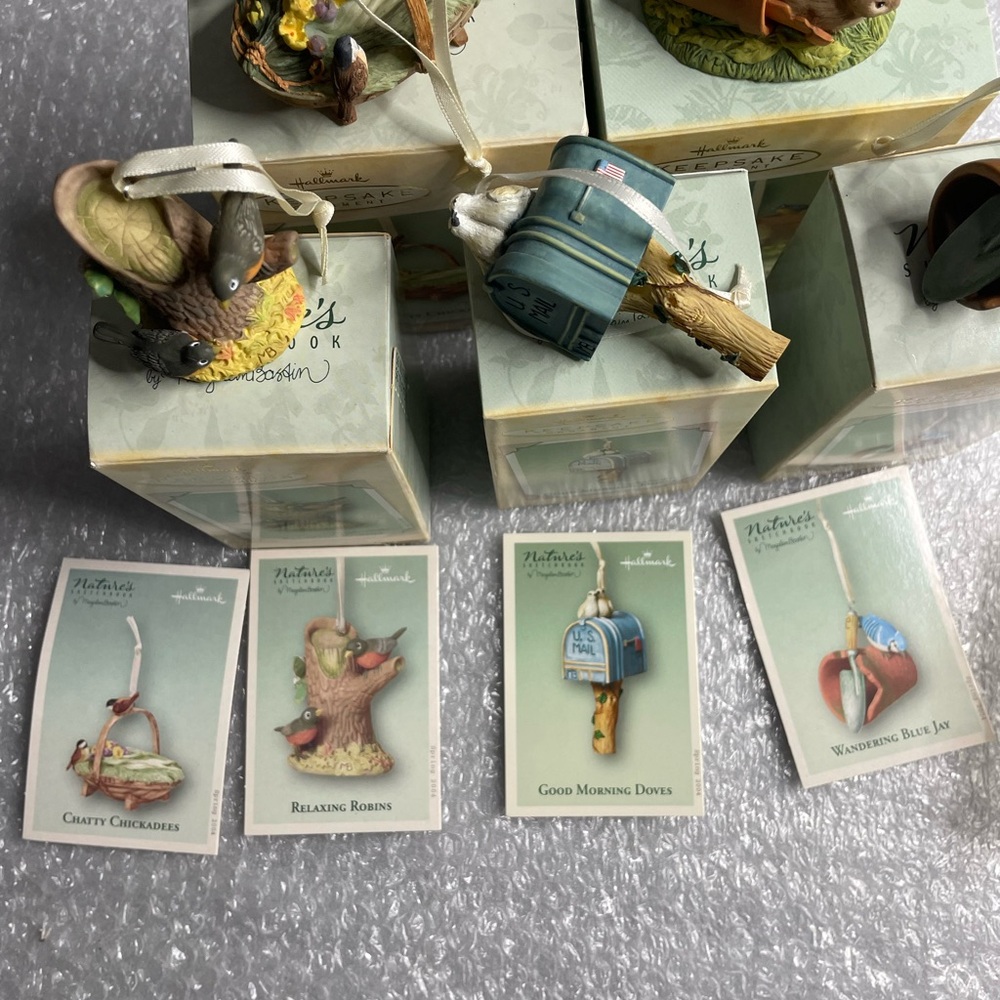 Hallmark Keepsake Ornaments Nature’s Sketchbook bundle - Picture 9 of 10